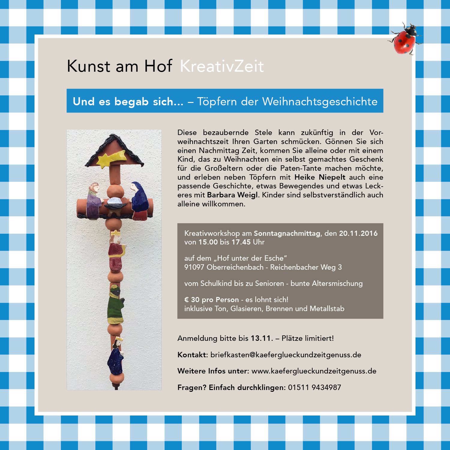 Flyer – Kunst am Hof